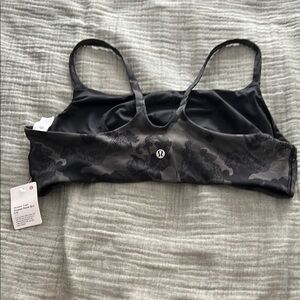 lululemon athletica Gray Camo Sports Bra